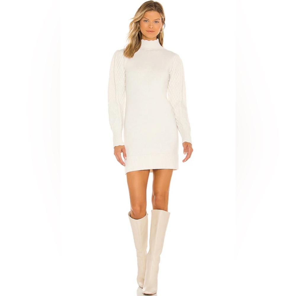 Steve Madden Women’s Ivory Sweater Dress Size M